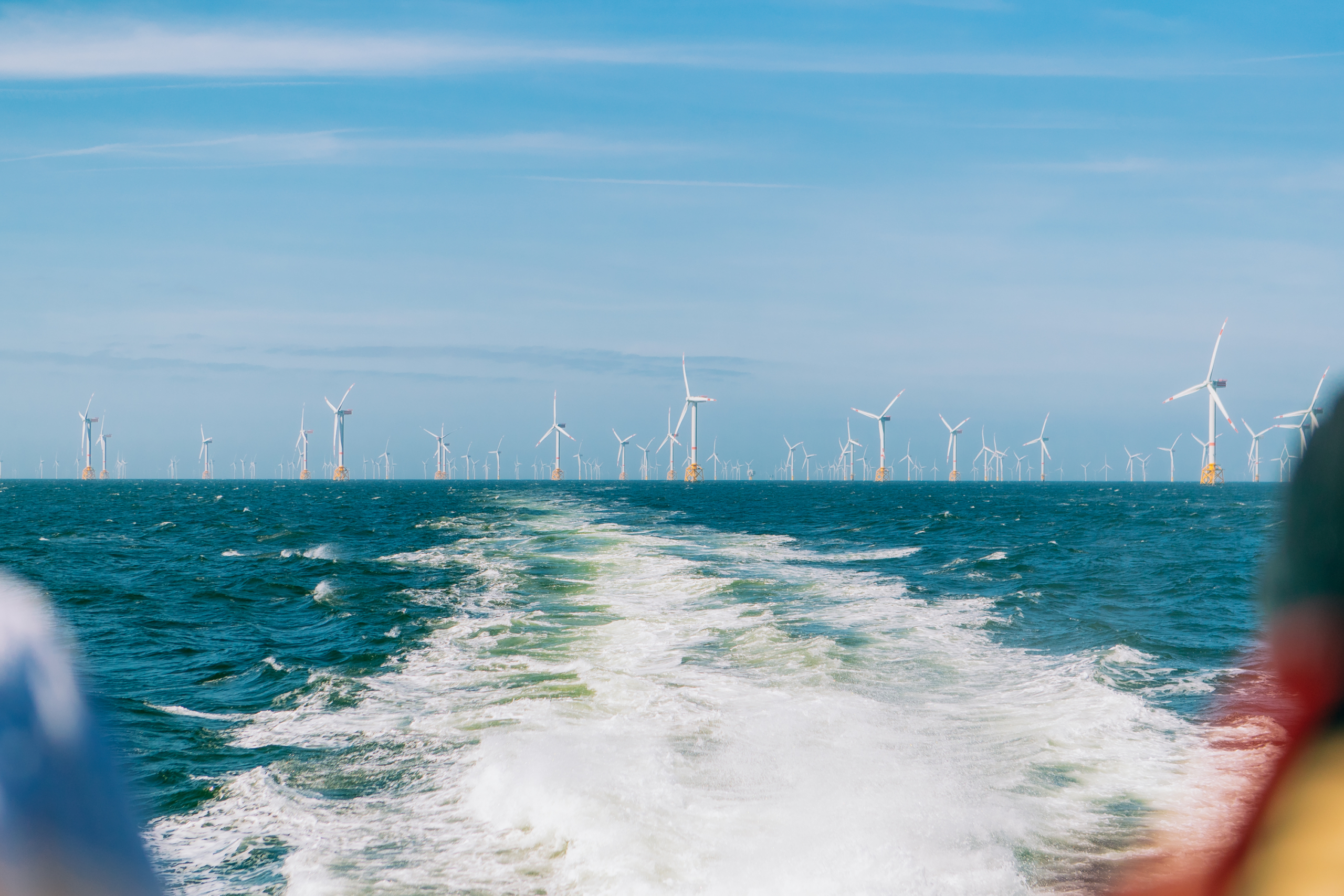 _B31I1366 Windturbines in de Belgische Noordzee