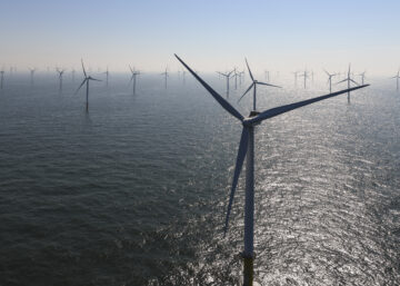 Offshore wind farms in BE